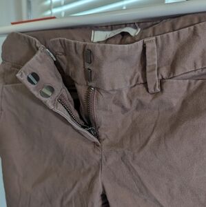 LOFT Women's Tan Capris 0 Petite